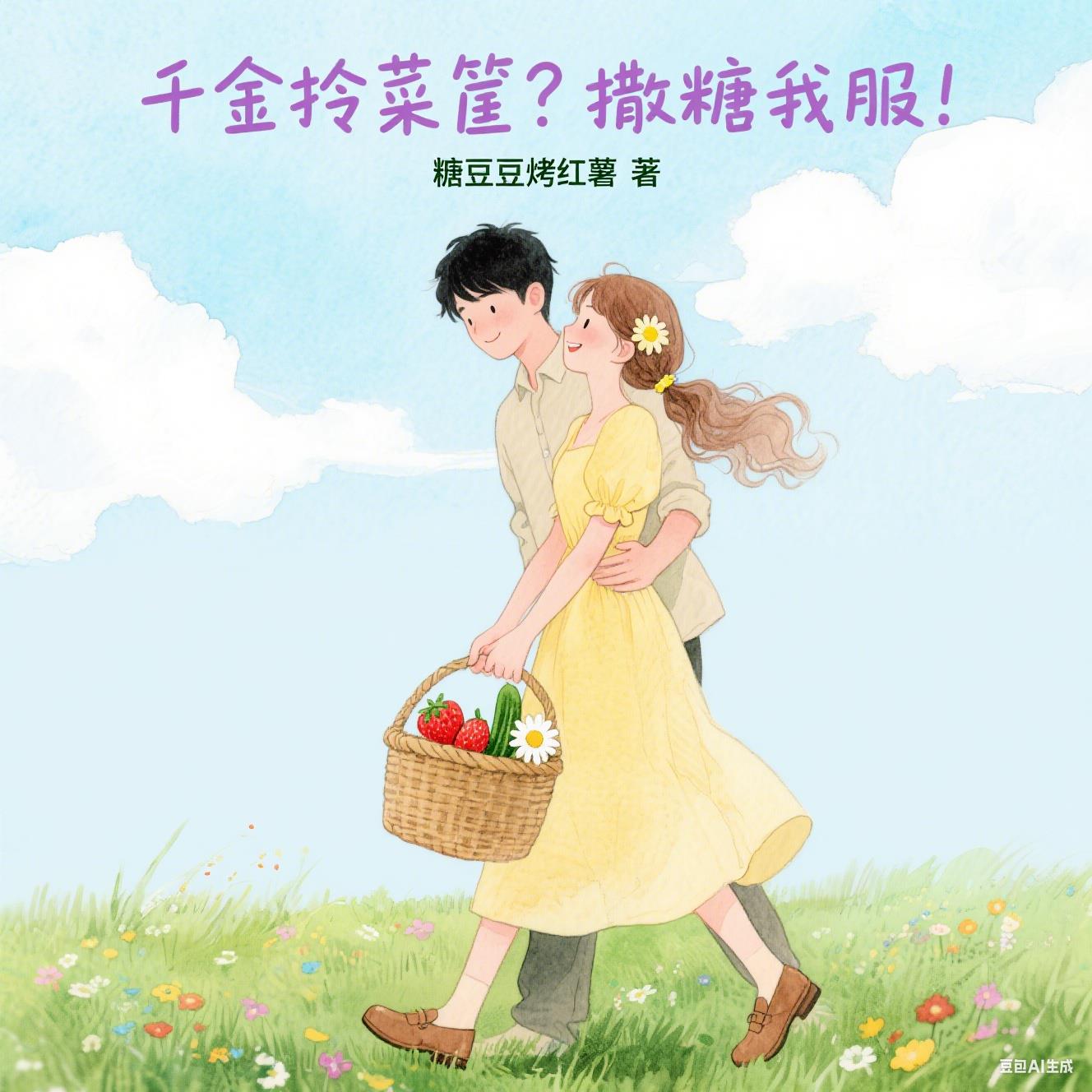 千金拎菜筐？撒糖我服！